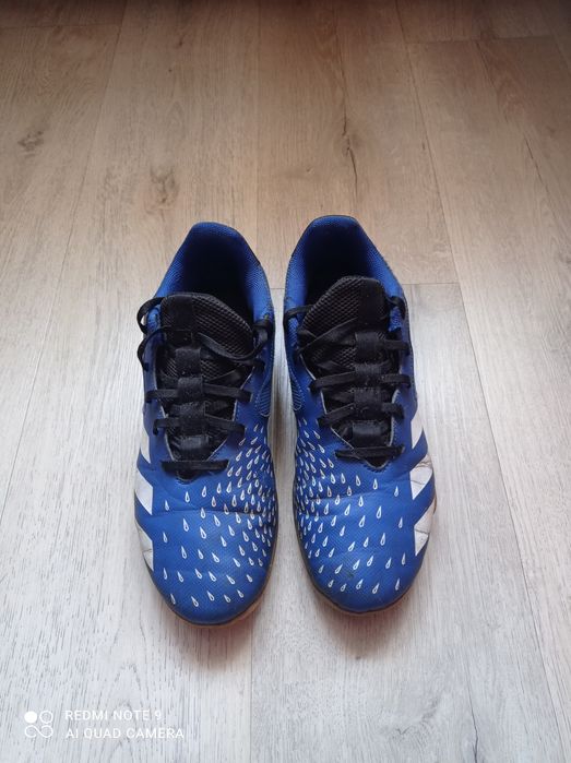 Buty halowe halówki Adidas predator 42 niebieskie