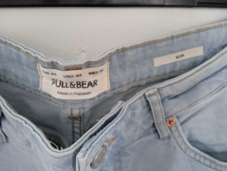 Calça de ganga Slim fit Pull and Bear man