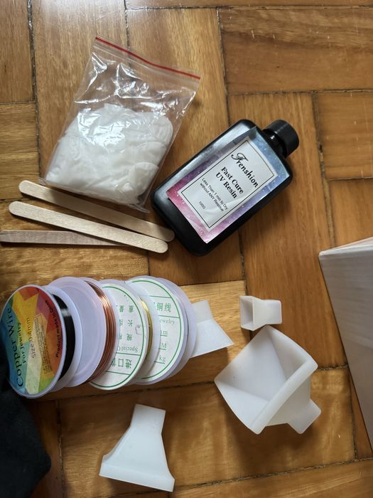 Kit resina e moldes