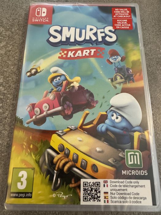 Smurfs Kart Nintendo Switch