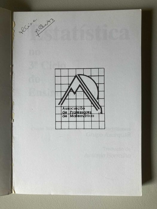 Estatística no 3º Ciclo do Ensino Básico