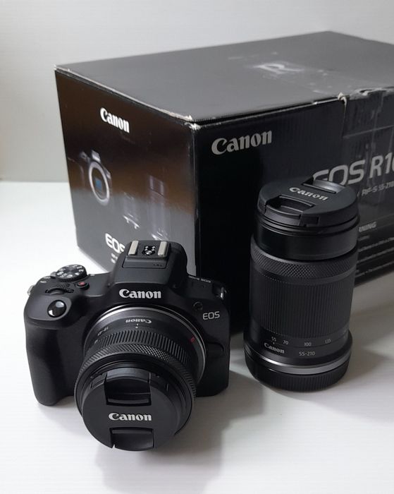 Kit Canon R100 com 2 objectivas (NOVO)