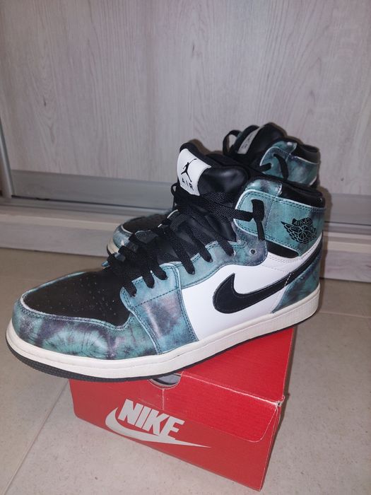 Кросівки Jordan 1 Retro High Tie Dye 46 розмір
