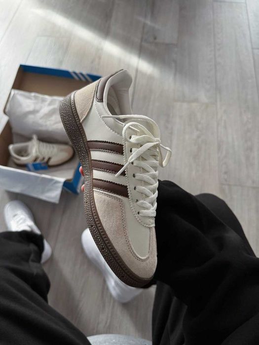 Кросівки Adidas Spezial Handball Brown Cream premium
