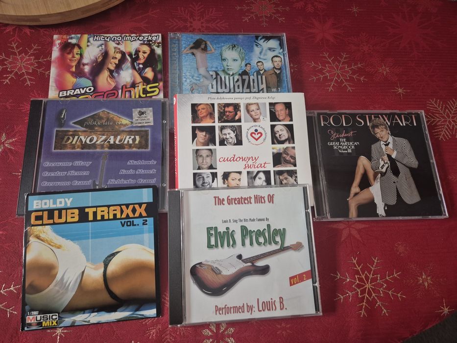 Płyty cd muzyka pakiet