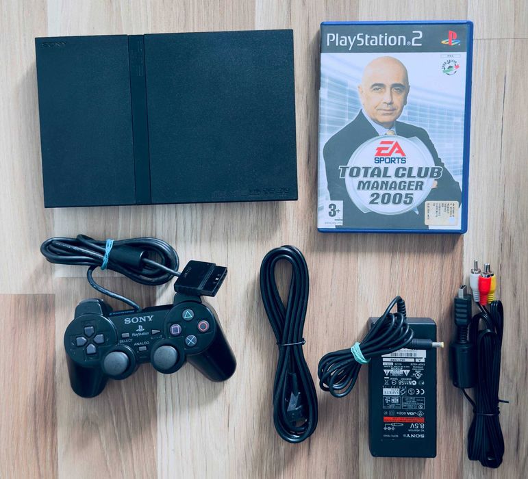 Ігрова консоль Sony PlayStation 2 SLIM Black SCPH-77008