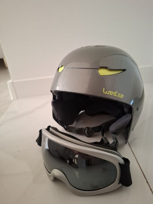 Kask narciarski junior wedze gogle