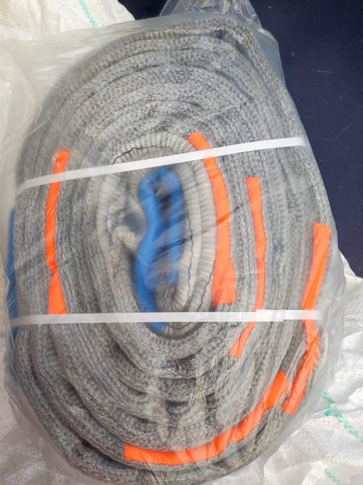 Буксировочный трос (6м) 60т для фур, тракторов, танка, тяжёлой техники