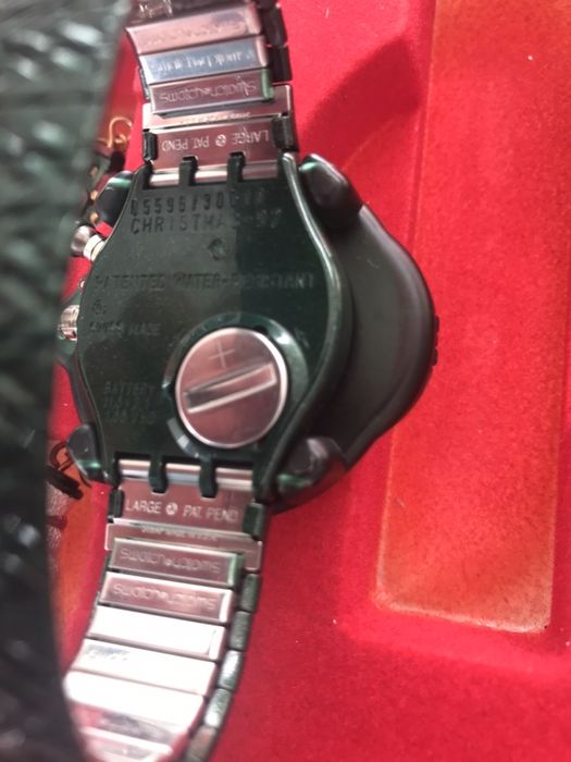 Swatch Edição de Natal ano 1997 em excelente estado