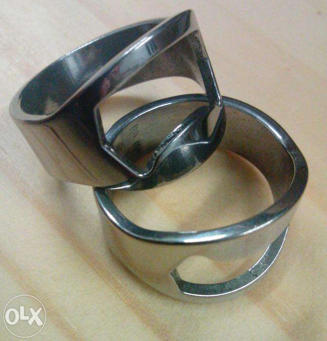 Pack 2 Anéis 'Saca' caricas