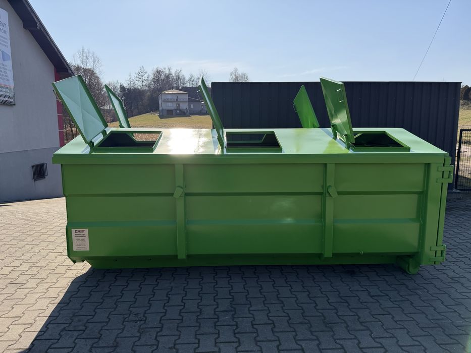 Kontener hakowo bramowy zamknięty