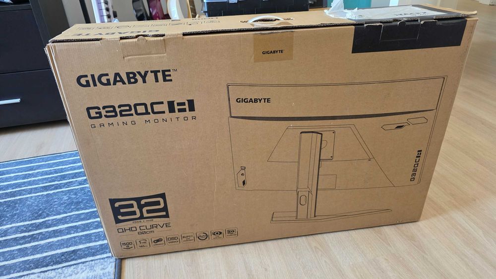 Monitor Gaming Gigabyte 31.5" 165hZ QHD