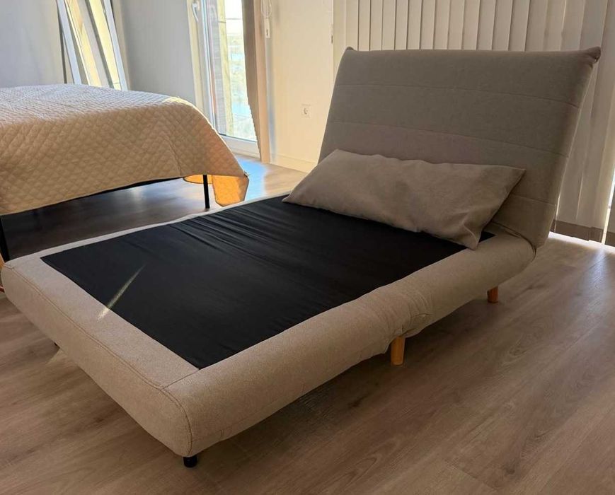 Sofá cama dobrável