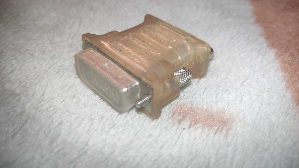 DVI I 24+5 to VGA порт переходник