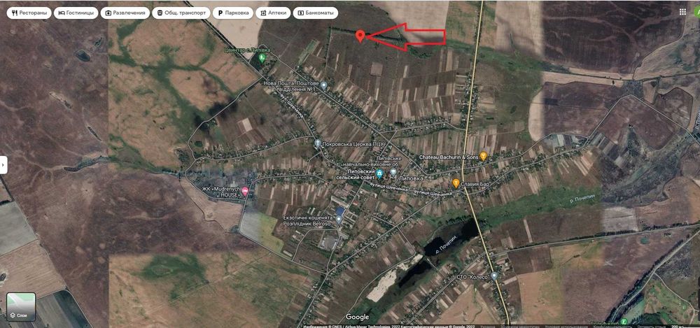 Продаж земельної ділянки 25 сот. Київська обл., с.Липівка    5000$ - View 4