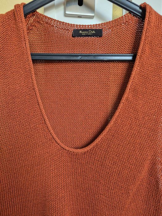 Top em malha da Massimo Dutti