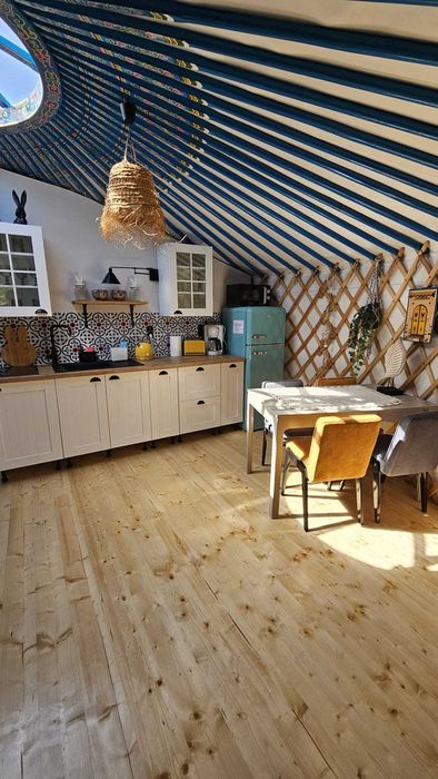 Domki letniskowe ZALEW SULEJOWSKI /JURTA/ Glamping - 5 os. Panieński, Komunia