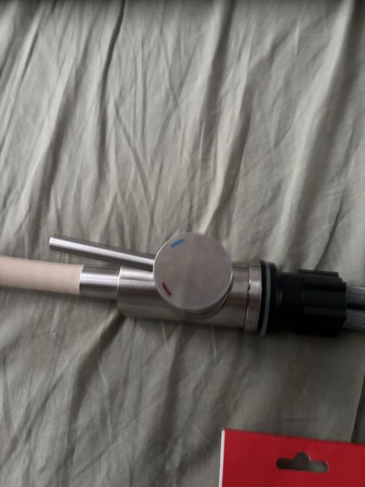 Bateria kuchenna – uszkodzona wylewka + gratis nowa głowica ceramiczna