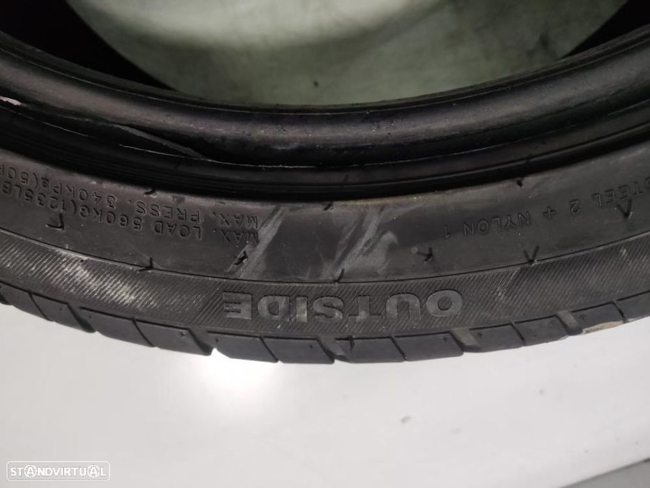 2 pneus semi novos 205-45r17 torque - oferta dos portes