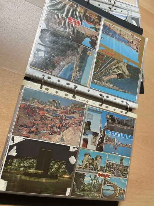 Coleção de postais