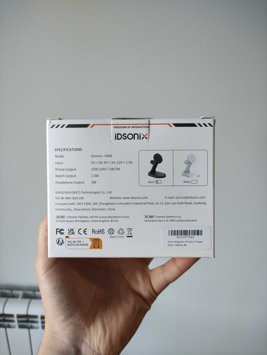 Carregador iDsonix 3 em 1 com tecnologia Mag-Safe
