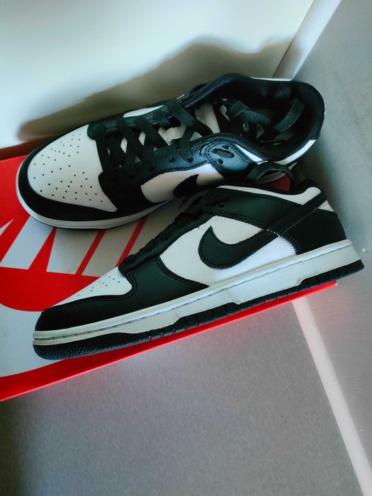 Buty nike dunk low panda black white 40