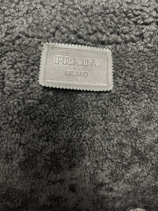 Куртка Prada, дубленка, оригинал