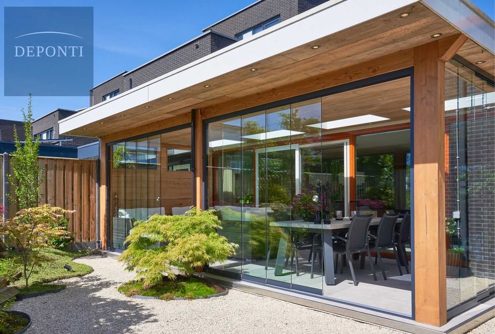 Zabudowa Tarasów  Systemy Szklanych Drzwi Przesuwnych  Pergole