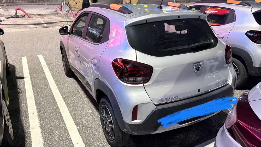 Dacia spring electrico tvde 200 km autonomia