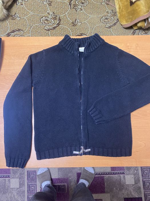 Кофта вʼязана дитяча чорна