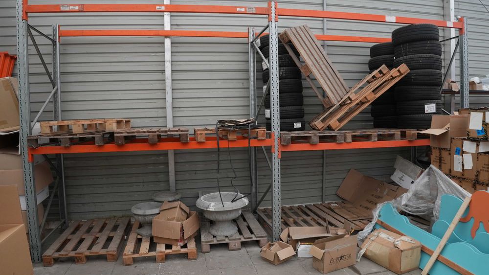 Regał magazynowy 3 m wysoki