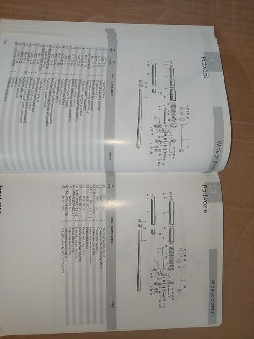 Instrukcja obsługi katalog czesci instrukcja rama junak m10