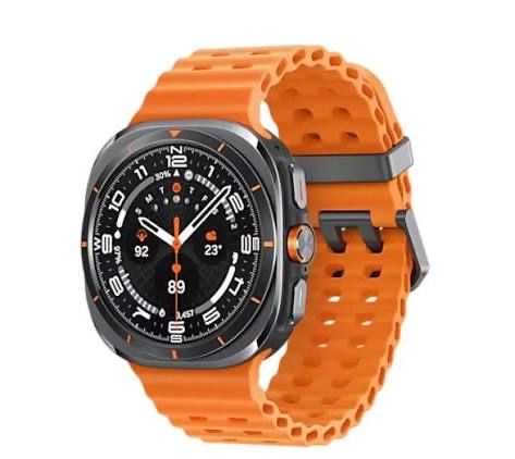 Samsung Galaxy Watch Ultra LTE | Komplet | Nowy pomarańczowy pasek!