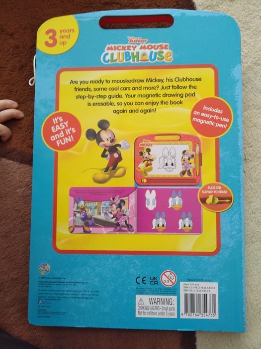 Disney Junior Mickey książeczka i znikopis