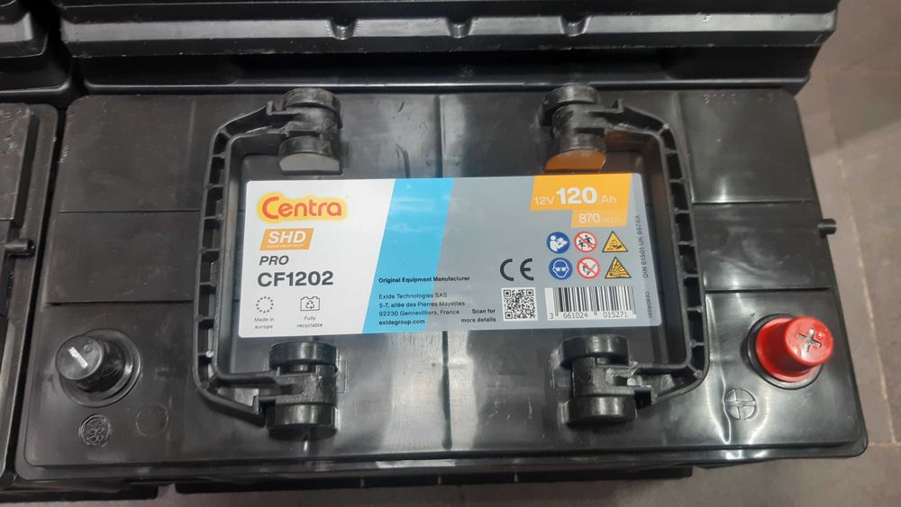 Akumulator 120Ah 12V Centra CF1202 MF255 C330 C360 Ursus 3512 i 2812