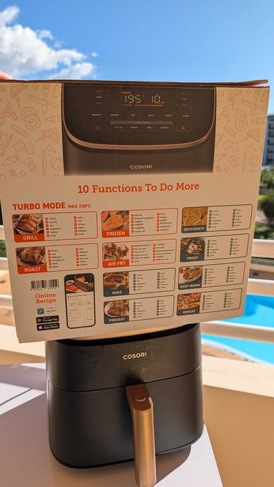 Air Fryer COSORI Turbo Blaze (6 L - Preto)