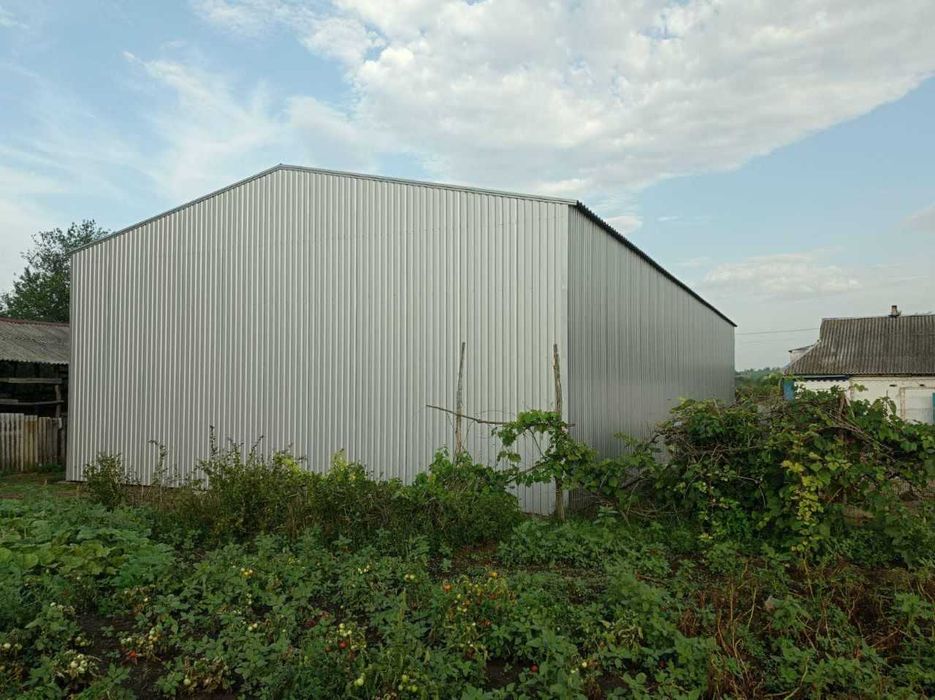 Ангар Прямостінний в Україні. Будуємо Склад під ключ Зерносховище