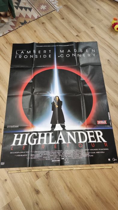 Poster Highlander Gigante Antigo - Os imortais