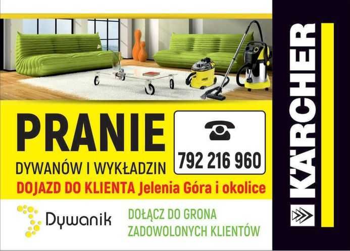 Dogłębne czyszczenie, pranie dywanów i tapicerki meblowej KARCHER