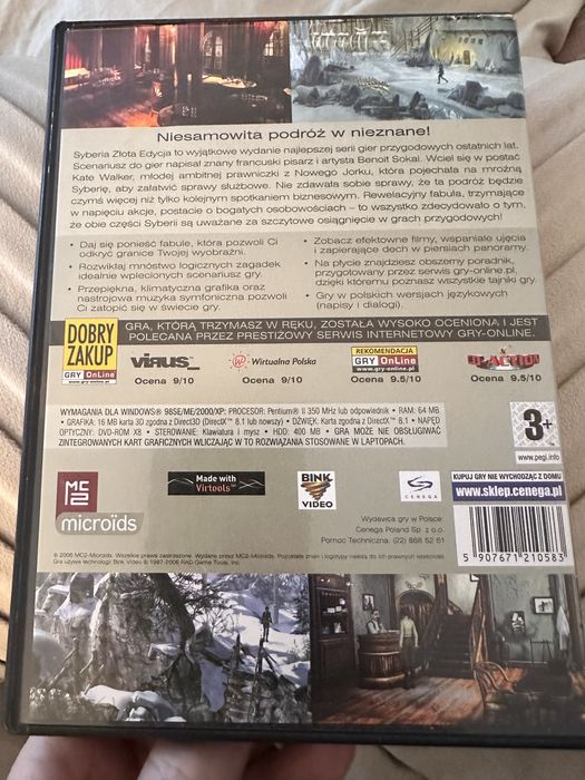 Syberia złota edycja gra na pc
