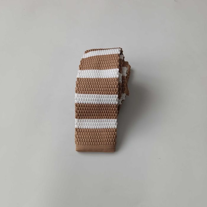 Krawat śledź dzianinowy KNIT