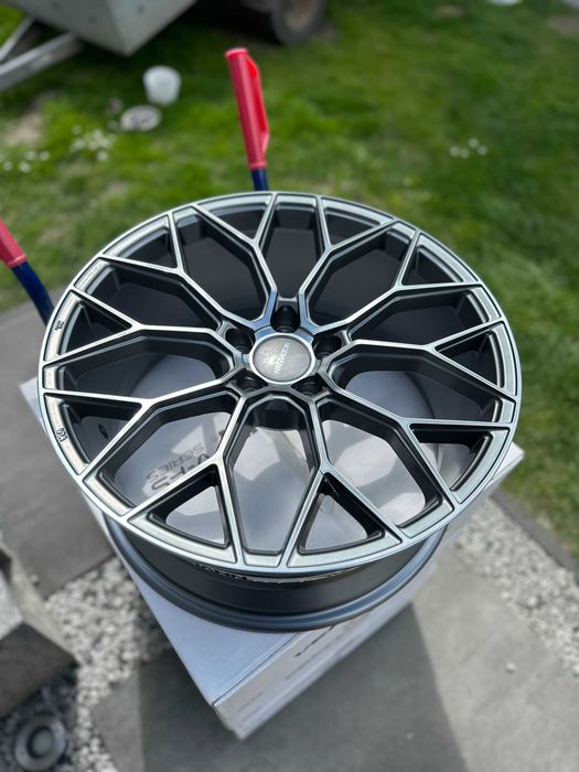 Felgi Aluminiowe 19 VEEMANN V-FS66 x Audi Skoda Seat Volkswagen 5x112 ET42 Grafit + Poler