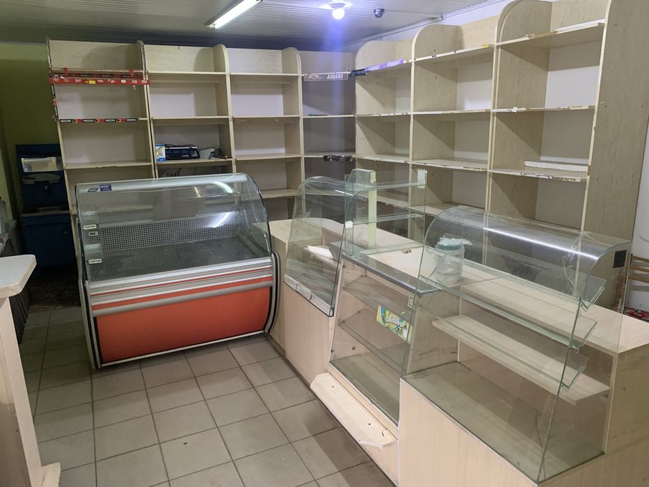 Стелажі  торгові для продовольчого магазину