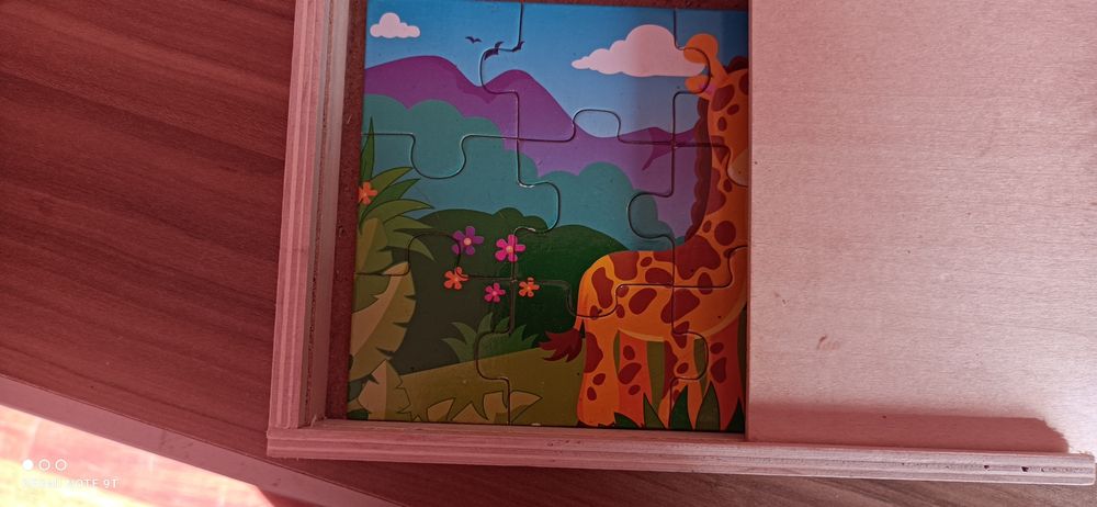 Puzzle drewniane 4x12