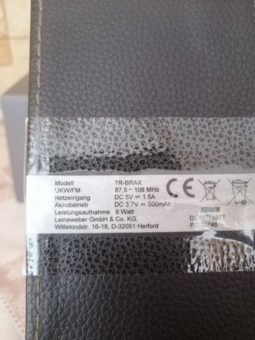 Продам радиоприемник ТR-BRAX  Feel  Good   / вироблено в німеччині/