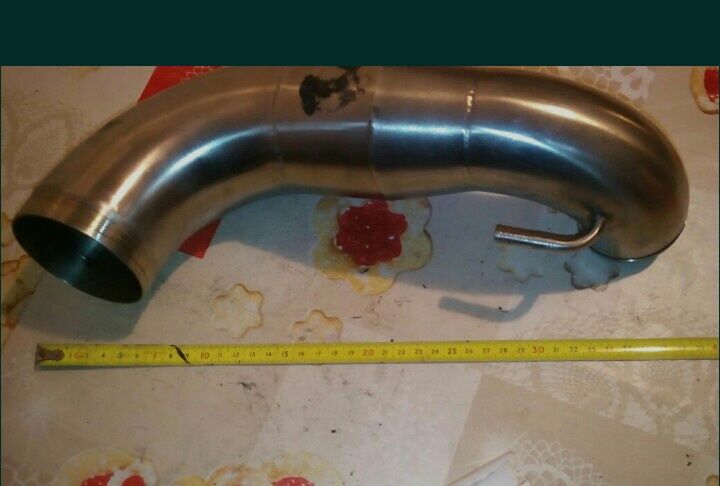 Para filtro conico só tubo inox pronto e nunca usado