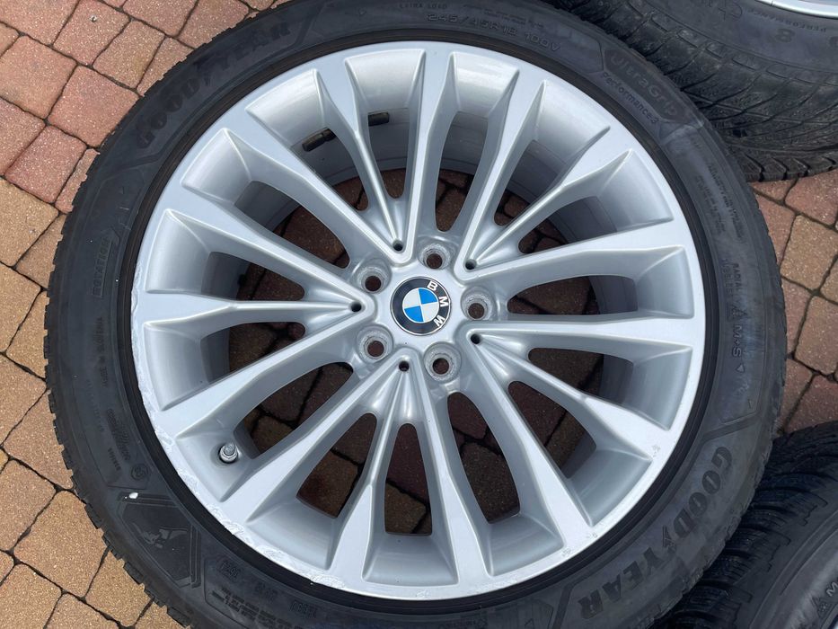 3937. Koła zimowe BMW 5 G30 oryginalne 5x112 ET30 245/45/18 2023/24r
