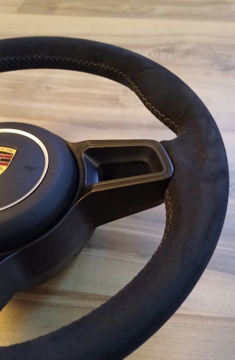 Volante Porsche Alcantara Personalizado Costuras à Escolha