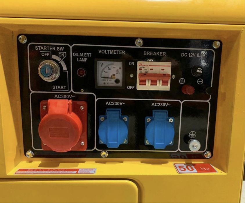 Дизельний генератор 6.5 кВт