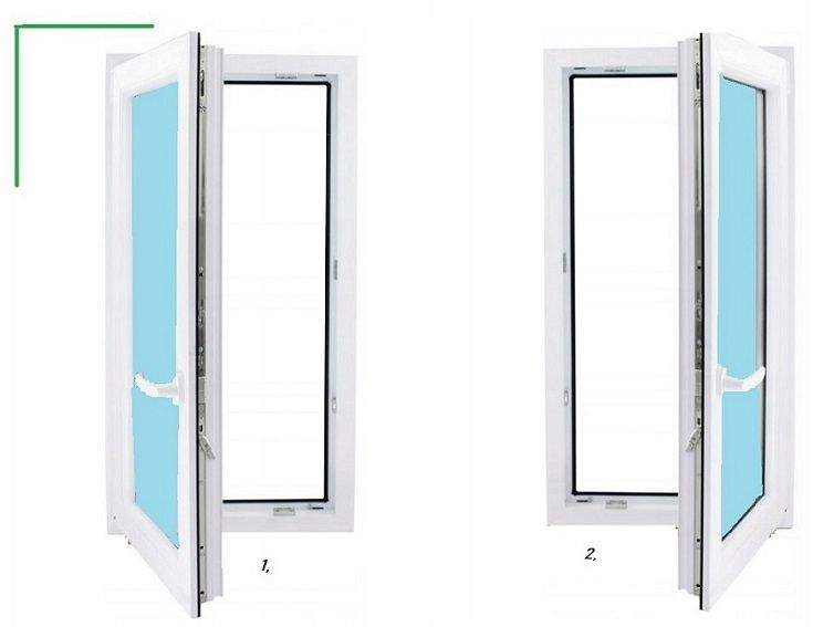 Okno PCV VEKA 2x Antracyt RU 700x600 Gorzów Wlk.